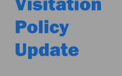 COVID-19 :  Visitation Policy Announcement